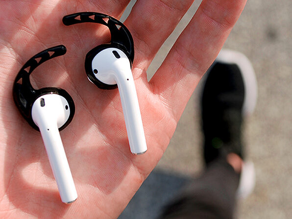 Earhoox 2.0 for Apple EarPods & AirPods: 2-Pack (Black