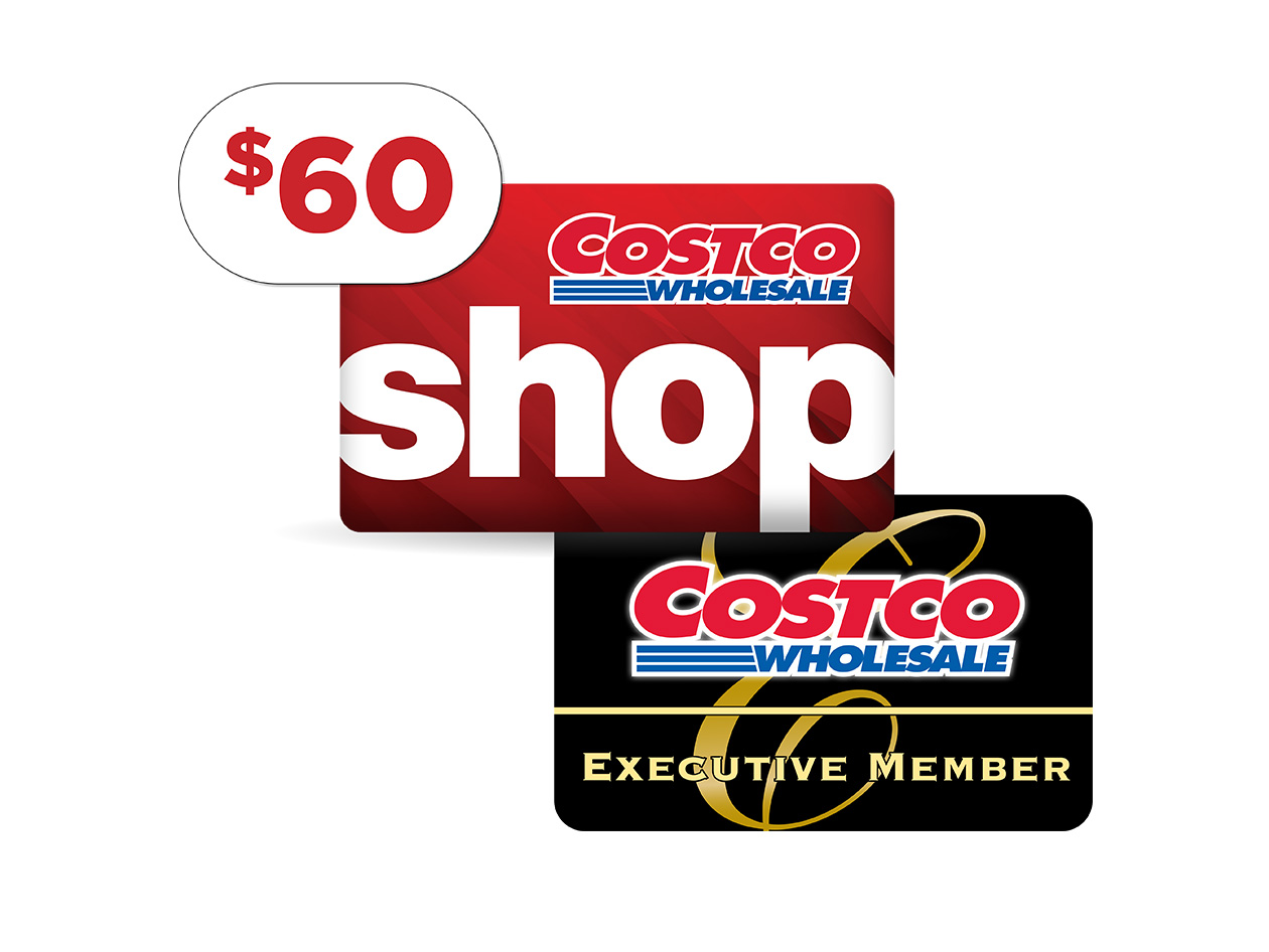 Costco 1-Year Executive Gold Star Membership + $60 Digital Costco Shop Card