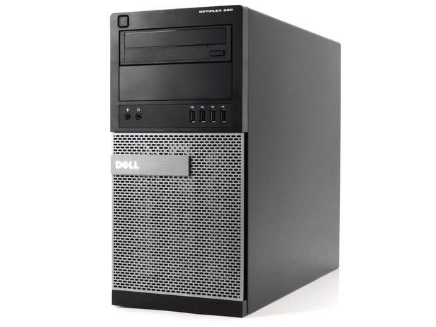 Dell Optiplex 990 Tower Computer PC, 3.20 GHz Intel i5 Quad Core Gen 2, 4GB DDR3 RAM, 240GB SSD Hard Drive, Windows 10 Professional 64 bit (Renewed)