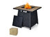 28-inch 40,000 BTU Propane Gas Fire Pit Table with Cover