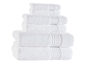 Ela Turkish Towels: 6-piece Sets - White