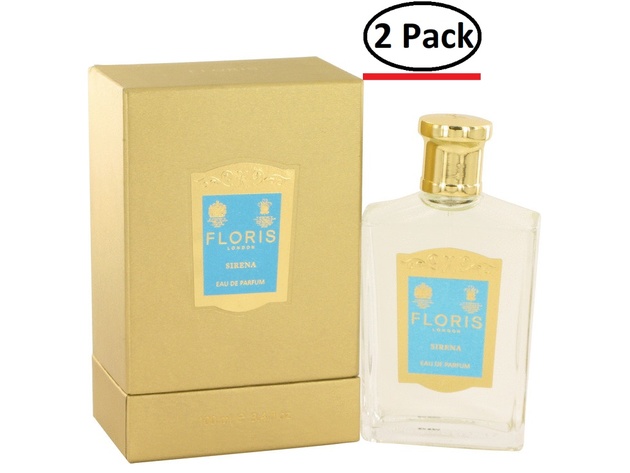 Floris Sirena by Floris Eau De Parfum Spray 3.4 oz for Women (Package of 2)