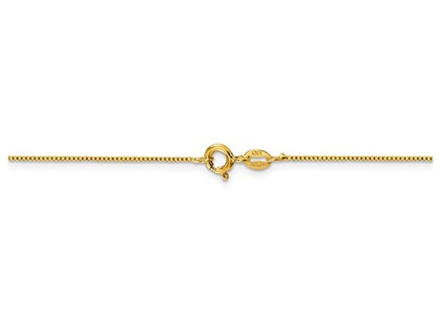 Gold Plated Sterling Silver Box Chain 20 inches (0.800mm)