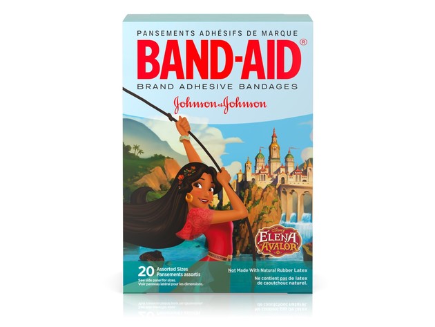 Band-Aid Bandage Disney Junior Elena of Avalor Adhesive Bandages for Kids, 20 Count