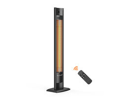 Outdoor Space Heater with 24H Timer & Remote