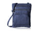 Ultra-Soft Leather Crossbody Bag - Navy