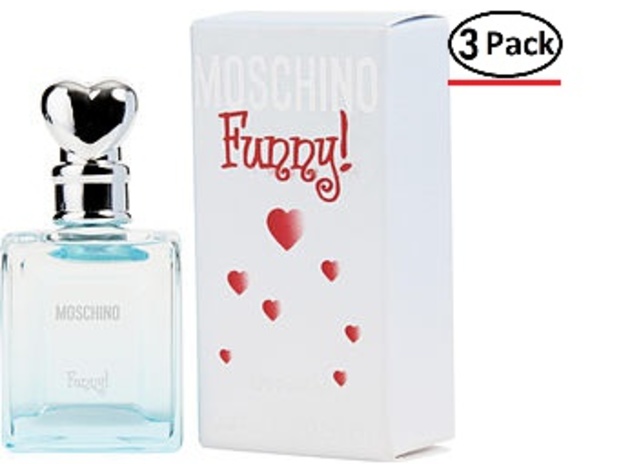 MOSCHINO FUNNY! by Moschino EDT .13 OZ MINI for WOMEN ---(Package Of 3)
