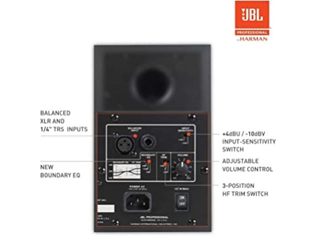JBL Professional 305P MkII Next Generation 2-Way Powered Studio Monitor, 5 Inch (Refurbished, Open Retail Box)
