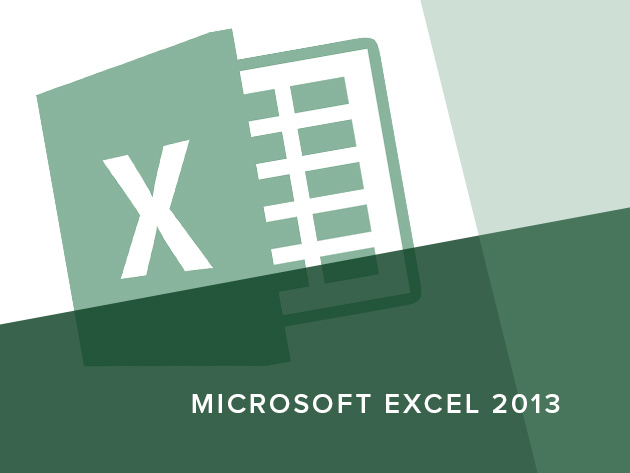Microsoft Excel 2013 Course
