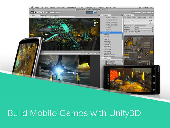 Learn to Build Mobile Games Using Unity 3D  - Product Image