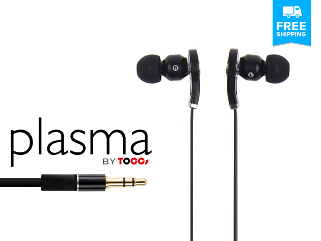 Love Your Music & Cancel Out All The Noise w/The Plasma Earphones (International)