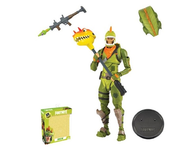 McFarlane Toys Fortnite Rex Premium Action Figure, Multicolor