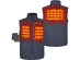 Men's Fleece Heated Vest with Battery Pack Small/Black