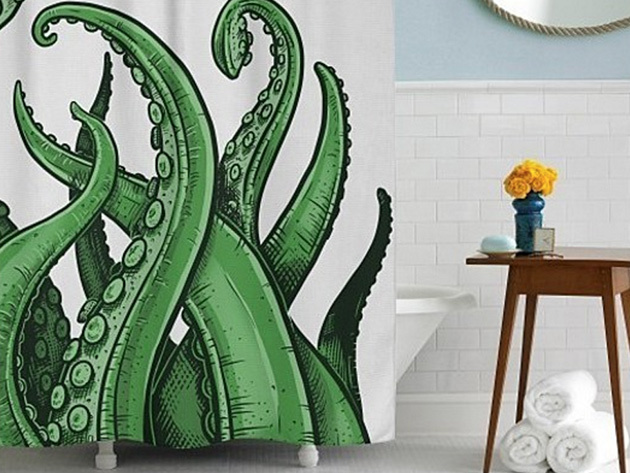 Tentacles Shower Curtain
