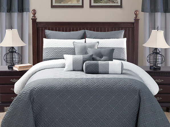 Olive Owen Designs Somerset 20 Piece Oversize Overfilled Comforter