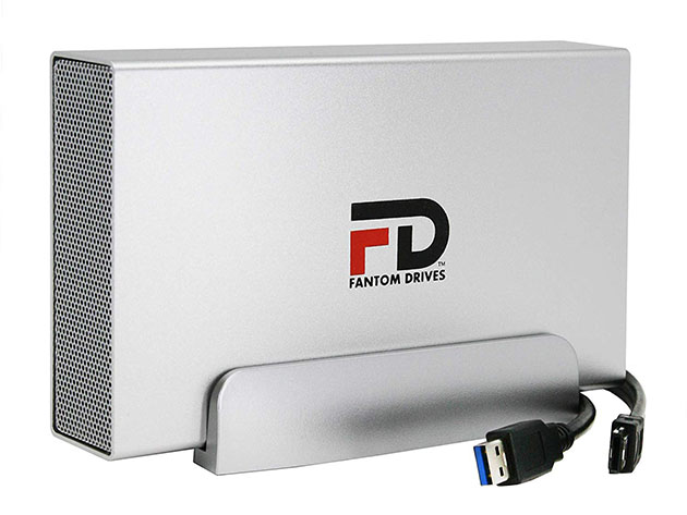 Fantom Drives 2TB DVR External Hard Drive Expander (Silver)