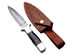Boot Knife in Buffalo Horn