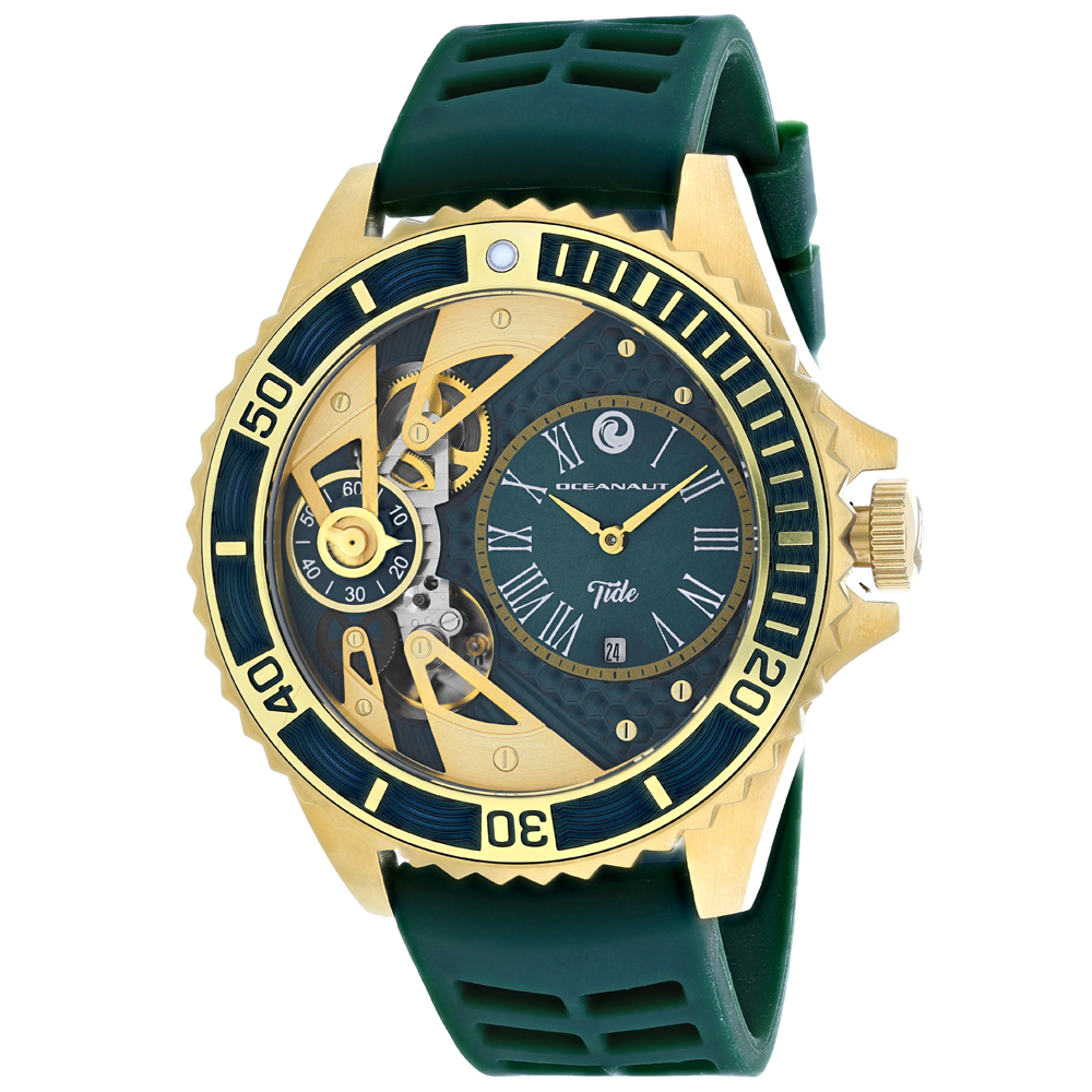 Oceanaut Men's Tide Green Dial Watch - OC0995