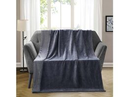 500 Series Micro Textured Oversized Throw Slate