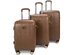 Snakeskin 3 Piece Expandable Luggage Set