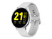 Smart Watch Round Face Health Monitor & Activity Tracker (White)