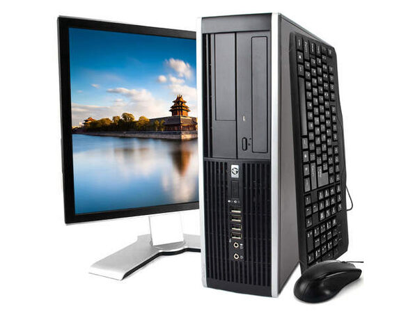 HP EliteDesk 8200 Desktop Computer PC, 3.20 GHz Intel i5 Quad Core Gen 2, 4GB DDR3 RAM, 2TB Hard Disk Drive (HDD) SATA Hard Drive, Windows 10 Home 64bit (Renewed) - Product Image