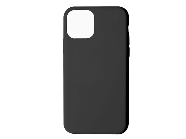 black plastic iphone 12 case