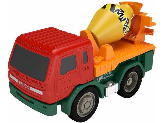 MOTA Mini Heavy Industrial Toy Truck Set 6 Piece Construction Vehicle Fleet