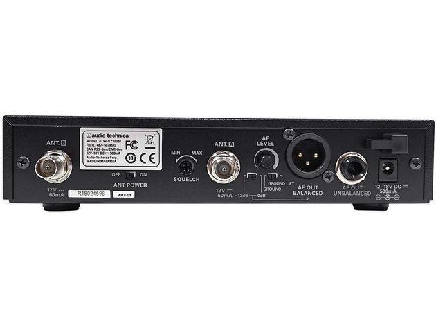 Audio-Technica ATW2129BI 10-cha Wireless Microphone System XLR Connector, Black (Used, Damaged Retail Box)