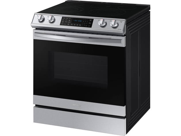 Samsung NE63T8511SS 6.3 cu. ft. Front Control Slide-in Electric Range with Air Fry & Wi-Fi