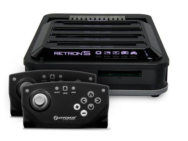 RetroN 5 Gaming Console & 2 Wireless Controllers