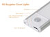 3-Temperature Motion Sensor LED Cabinet Light (3-Pack/30cm)