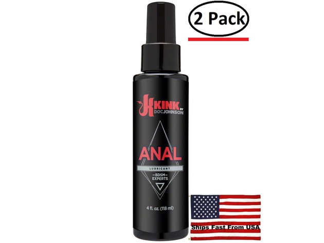 ( 2 Pack ) Kink Lubricants - Anal - 4 Fl. Oz. - Bulk