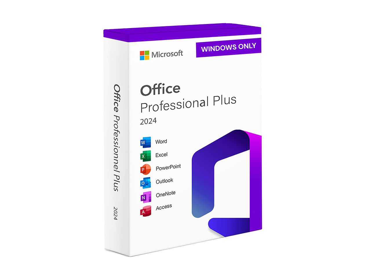 Microsoft Office 2024 Professional Plus for Windows: Lifetime License