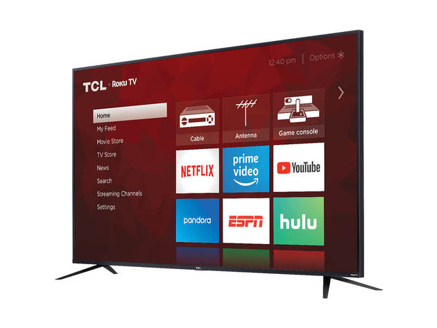 TCL 75S435 75 inch 4-Series 4K Ultra HD HDR LED Smart TV