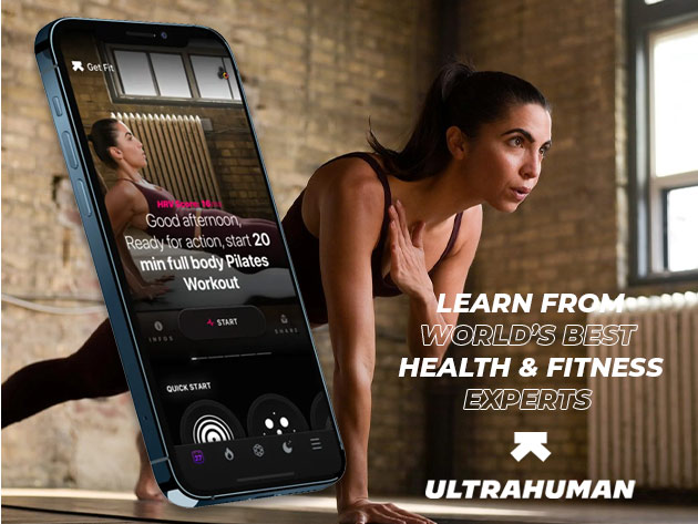 Ultrahuman Premium Fitness App: 1-Year Subscription