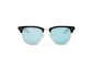 Alpha Unisex Sunglasses Black/Blue