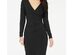 Thalia Sodi Women's Crossover Dress Black Size Extra Large