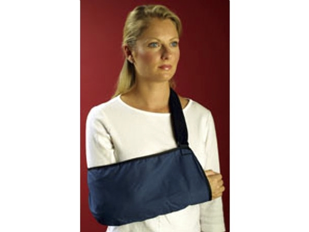 Med Spec Arm Sling with Soft Padded Shoulder Strap, Size: Fits Up to 16 Inches, Universal, Navy