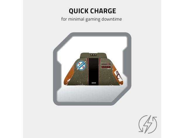 Razer - Boba Fett Wireless Controller & Quick Charging Stand for Xbox