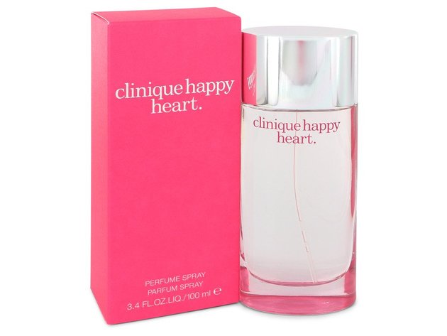 3 Pack Happy Heart by Clinique Eau De Parfum Spray 3.4 oz for Women