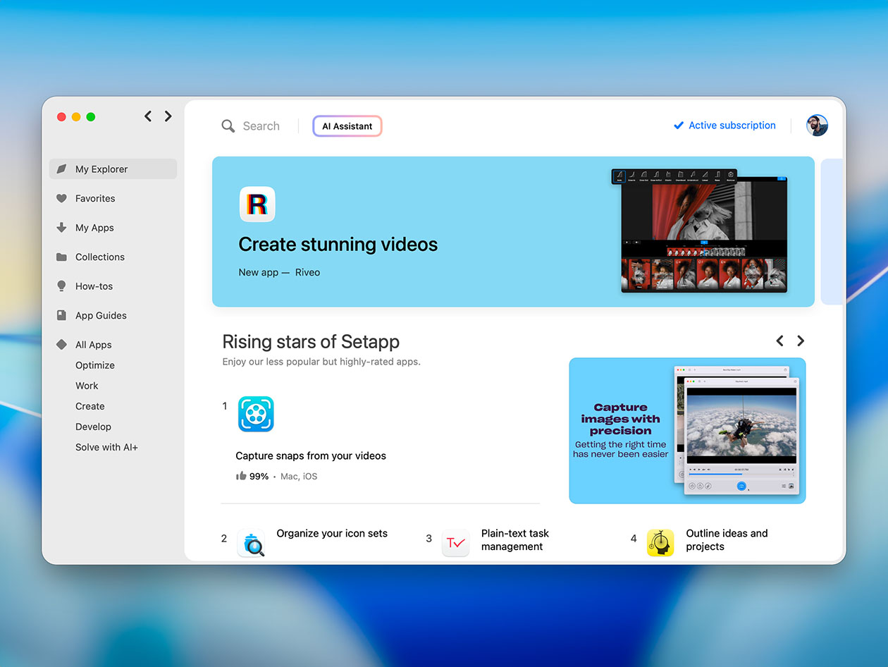 Setapp AI: 1-Year Subscription