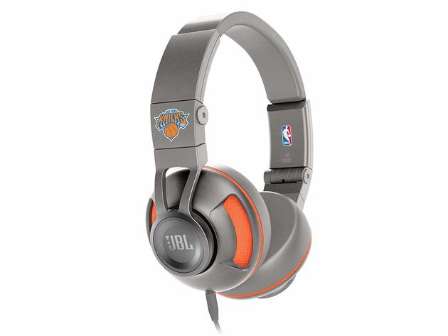 JBL Synchros S300 Premium Wired On-Ear Headphones with Remote Control - Gray