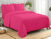 4-Piece Microfiber Sheet Set (Pink/King)