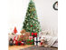 8 Foot Snow Flocked Artificial Christmas Tree w/ 1651 Glitter PE & PVC Tips 