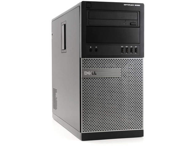 Dell Optiplex 9020 Tower Computer PC, 3.20 GHz Intel i5 Quad Core Gen 4, 8GB DDR3 RAM, 1TB Hard Disk Drive (HDD) SATA Hard Drive, Windows 10 Home 64bit (Renewed)