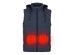 Helios Paffuto Heated Unisex Vest with Power Bank (Blue/Large)