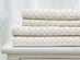 4-Piece Floral Print Microfiber Sheet Set (Taupe/King)