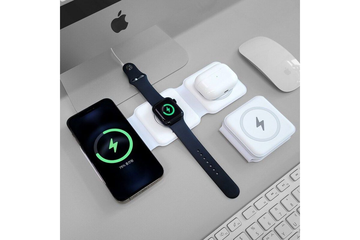 This 3-in-1 wireless charging station is a saving grace for Apple users at only $35