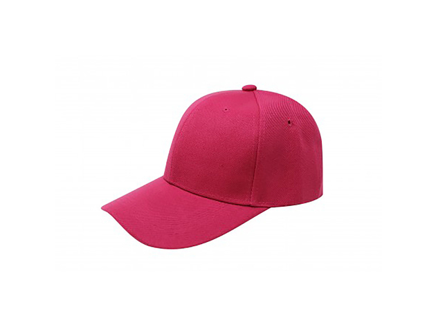 Balec Plain Baseball Cap Hat Adjustable Back (Hot Pink)